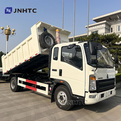 HOWO 4x2 camionneur à décharge de 8 tonnes construction livraison transport camionneur à décharge à vendre