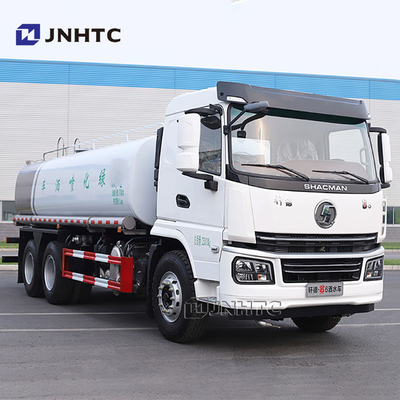 Shacman E6 Sprinkler Bowser Truck Prix de l'usine 14cbm en acier inoxydable réservoir d'eau
