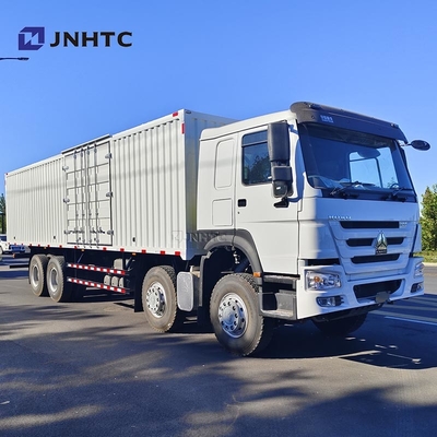 Sinotruk Howo Cargo Truck 7.2m Van Cargo Truck 8*4 400HP 12 roues meilleur produit