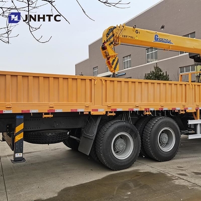 Cargo à bras droit avec grue 6x4 10 roues 380 chevaux 10T bon prix