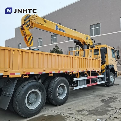 Cargo à bras droit avec grue 6x4 10 roues 380 chevaux 10T bon prix