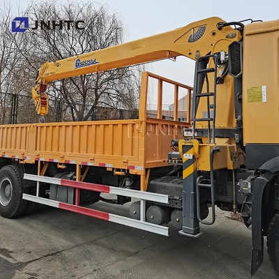 Cargo à bras droit avec grue 6x4 10 roues 380 chevaux 10T bon prix