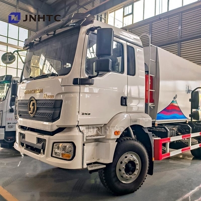 Chauffeur compact de déchets Shacman H3000 345HP 4X2 6 roues Compacteur poubelle