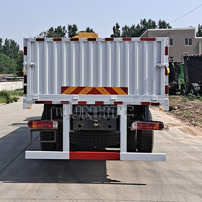Nouveau Sinotruk Howo Fence Cargo camion 10 tonnes grue pliante 12 roues 400 chevaux À vendre