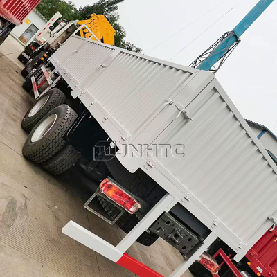 Nouveau Sinotruk Howo Fence Cargo camion 10 tonnes grue pliante 12 roues 400 chevaux À vendre