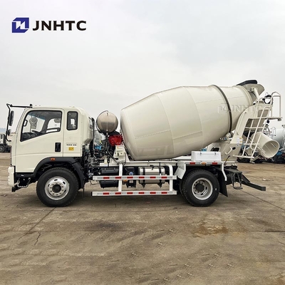 Nouveau HOWO Mini Béton Mixer Truck avec couleur blanche 4X2 4cbm 6 roues de haute qualité