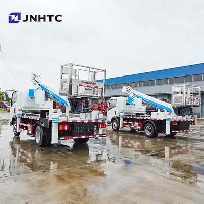 HOWO 4x2 20m Truck Plateforme de travail aérien montée pliable Knuckle Boom