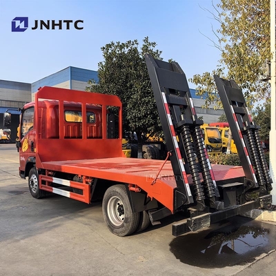 Bon prix HOWO Wrecker camion 4X2 165HP Mini Camioneta Cargo à plat avec camion à échelle