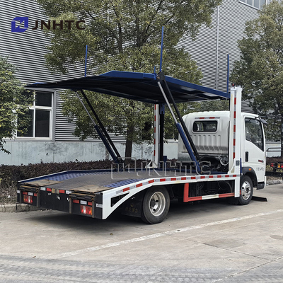 Voiture spéciale Howo pour le transport de petites voitures 4x2 Voiture double couche pour le transfert de voitures