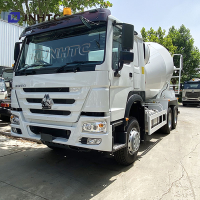 SINOTRUK HOWO Camion de mélange de béton 6x4 10 roues Camion de mélangeur de béton 400 chevaux bon marché et fin
