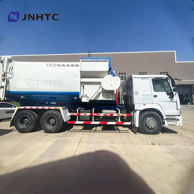 Comment NX camion poubelle compacteur 6x4 290HP peut nettoyage camion compacteur de déchets camion