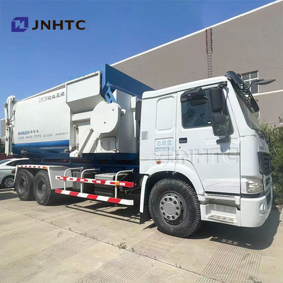 Comment NX camion poubelle compacteur 6x4 290HP peut nettoyage camion compacteur de déchets camion