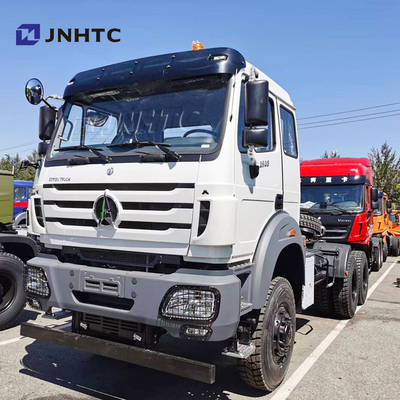 Meilleur camion-tracteur Beiben Euro3 EGR 380hp 6x6 Prime Mover et remorque avec une longue durée de vie