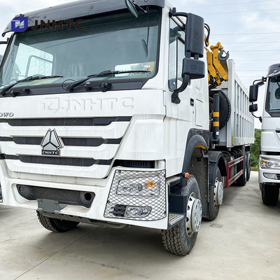 Cran chaud Sinotruk Howo camion 8X4 10Tons de fret avec grue pliante 16 roues meilleur prix