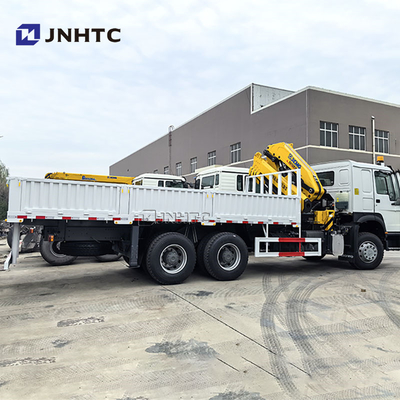 Sinotruk HOWO 6x4 400HP camion de marchandises avec 10 tonnes de camion à grue