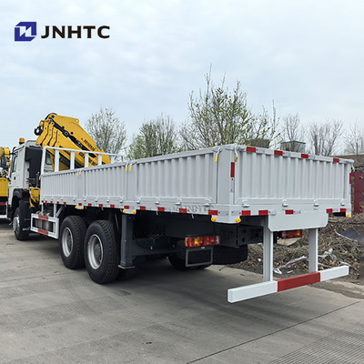 Sinotruk HOWO 6x4 400HP camion de marchandises avec 10 tonnes de camion à grue