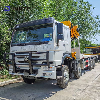 Nouveau camion de grue Howo 8X4 10 tonnes de fret avec grue pliante 16 roues meilleur prix