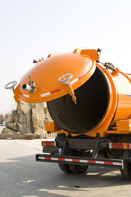 290hp couleur multi de camion d'aspiration d'eaux d'égout de moteur de l'EURO II facultative avec le système d'ascenseur