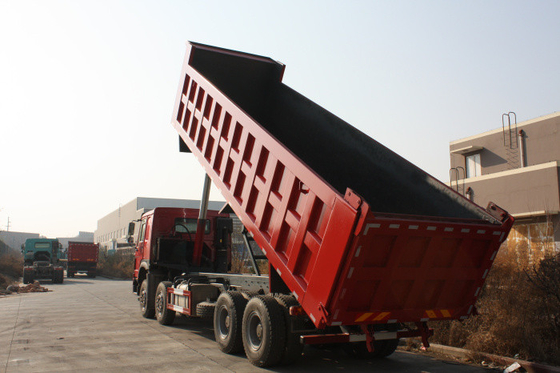 Roues résistantes de levage avant du camion à benne basculante de Sinotruk Howo7 30M3 12 8 x 4