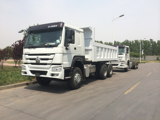 la capacité lourde 10 du camion à benne basculante de 371HP Sinotruk Howo7 20M3 roule la cabine HW76