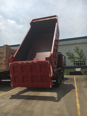 Camion à la benne basculante 20M3 résistant de levage avant de couleur rouge 40-50T avec le climatiseur
