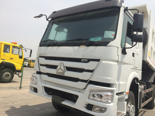 Levage résistant blanc de la capacité LHD HYVA du camion à benne basculante de Sinotruk Howo7 de couleur 40T 20M3