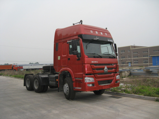 10 le chef de tracteur des roues HOWO troque 6x4 avec la haute cabine du toit HW79 et le GVW 25 tonnes