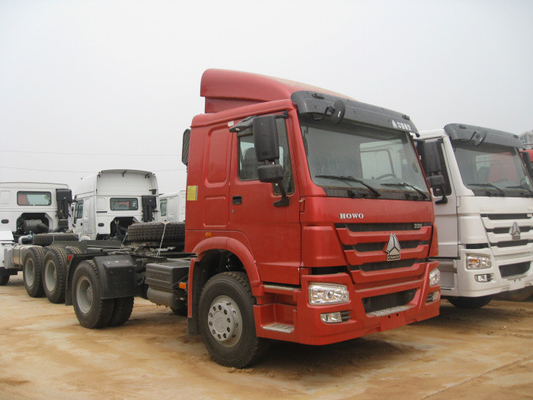camion de tête de tracteur de camion du moteur 6x4/10 rouleurs avec le conducteur droit