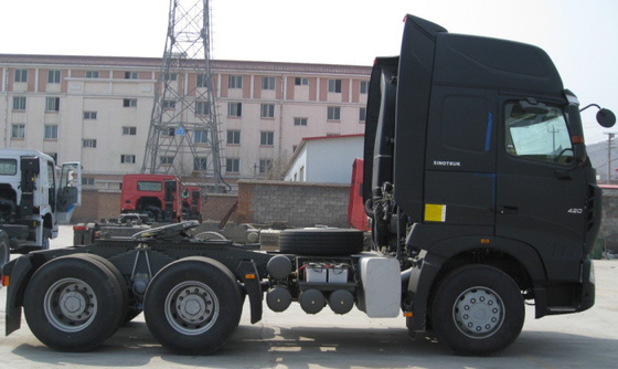 Camion 6X4 imperméable Euro2 420HP ZZ4257V3247N1B de tracteur de SINOTRUK LHD Howo A7