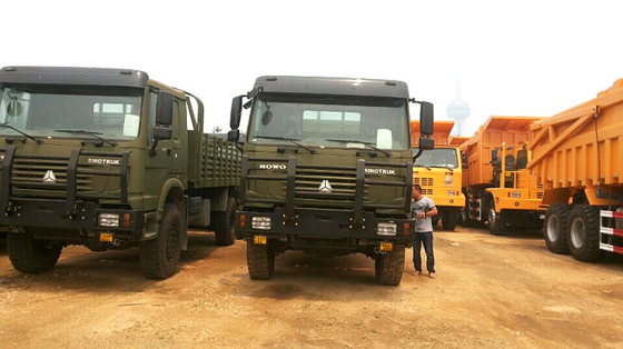 Camions lourds de la cargaison 4×4/camion militaire de cargaison tout le modèle ZZ2167M5227 d'entraînement de roue