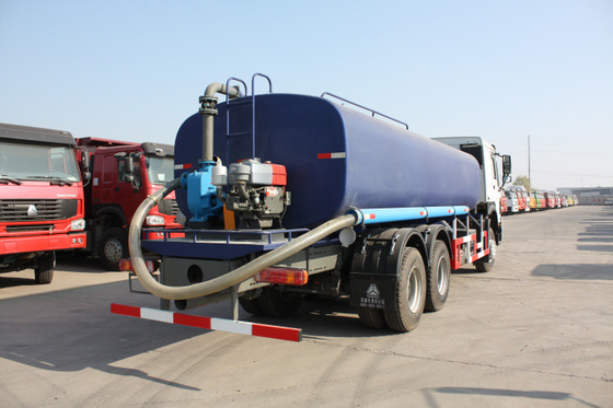 camion camion-citerne aspirateur/13 d'élimination des déchets de CBM des eaux d'égout 6x4 avec la fonction de décharge de pression