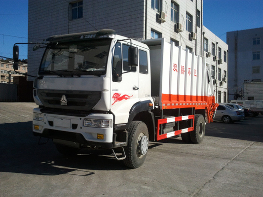 Modèle QDZ5120ZYSZJ de camion de compacteur de déchets de Sinotruk Swz 4x2/de camion à ordures charge d'arrière