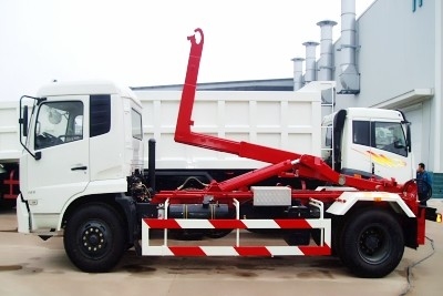 modèle facultatif QDZ5160ZXXZH de couleur de camion de compacteur de déchets d'ascenseur de crochet de 16ton 6x4