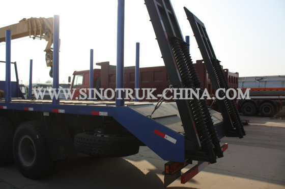 grue de camion de boom de construction 336HP avec la capacité 12000kg de levage maximum