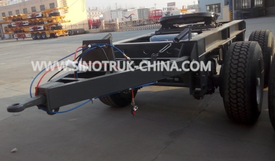 La remorque flexible de chariot de camion de 2 Alxes pour relient la remorque de deux unités semi