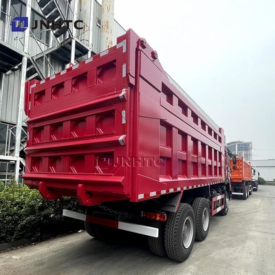 Howo 6x4 Nouveau/Utilisé 10 roues camion de décharge Diesel caméra arrière 400HP Euro 2 Euro 3 Émissions 8L Hino RHD