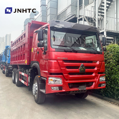 Howo 6x4 Nouveau/Utilisé 10 roues camion de décharge Diesel caméra arrière 400HP Euro 2 Euro 3 Émissions 8L Hino RHD