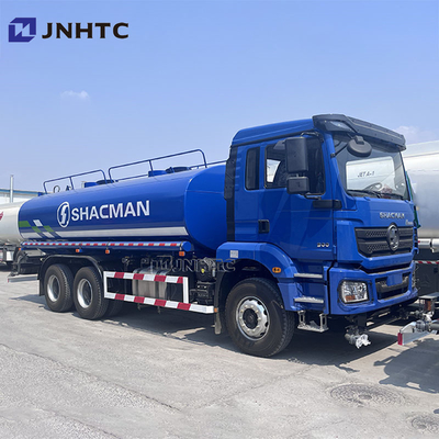 Prise en charge de la personnalisation Blue Shacman H3000 20m3 Sprinkler d'eau camion réservoir d'eau pour l'entretien de la route