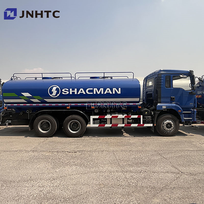 Prise en charge de la personnalisation Blue Shacman H3000 20m3 Sprinkler d'eau camion réservoir d'eau pour l'entretien de la route
