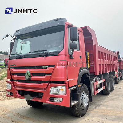 Sinotruk Howo 336 6x4 Camion à décharge Couleur rouge Chine Howo camion à décharge en bon état Camion à décharge