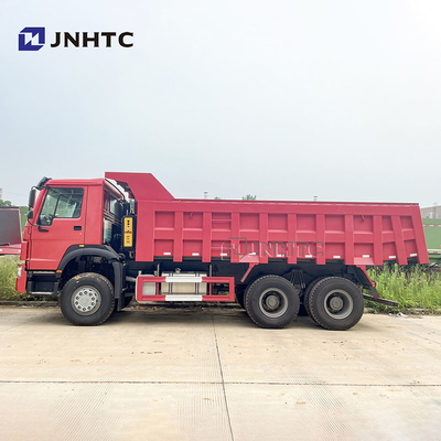 Sinotruk Howo 336 6x4 Camion à décharge Couleur rouge Chine Howo camion à décharge en bon état Camion à décharge