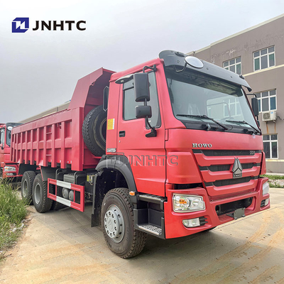 Sinotruk Howo 336 6x4 Camion à décharge Couleur rouge Chine Howo camion à décharge en bon état Camion à décharge