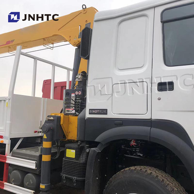 HOWO 8 tonnes 12 tonnes Téléscopic Boom Truck Grue Truck montée Grue hydraulique mobile Truck Grue Chine usine à vendre