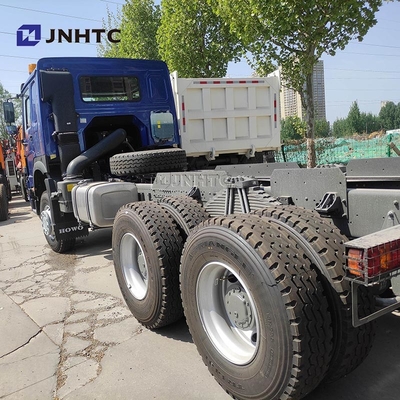 Nouveau HOWO 6X4 chassis de camion à remontage 400HP 10 roues Chassis de camion à décharge bleu