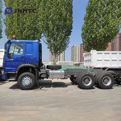Nouveau HOWO 6X4 chassis de camion à remontage 400HP 10 roues Chassis de camion à décharge bleu