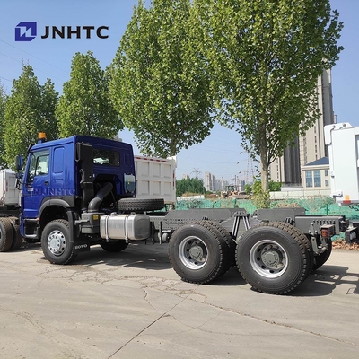 Nouveau HOWO 6X4 chassis de camion à remontage 400HP 10 roues Chassis de camion à décharge bleu
