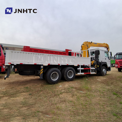 Nouveau HOWO 8 tonnes 12 tonnes Téléscopic Boom Truck Crane Truck Crane monté Hydraulique