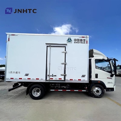 Nouveau HOWO camion réfrigérateur 3t 4t 5t 4x2 camion alimentaire léger camions réfrigérateur usine Dernière