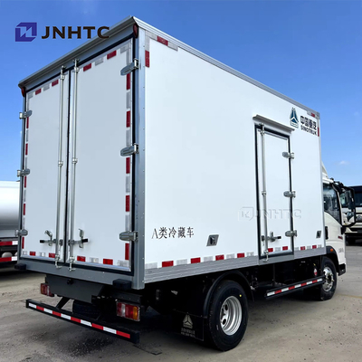 Nouveau HOWO camion réfrigérateur 3t 4t 5t 4x2 camion alimentaire léger camions réfrigérateur usine Dernière