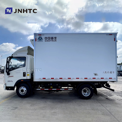 Nouveau HOWO camion réfrigérateur 3t 4t 5t 4x2 camion alimentaire léger camions réfrigérateur usine Dernière